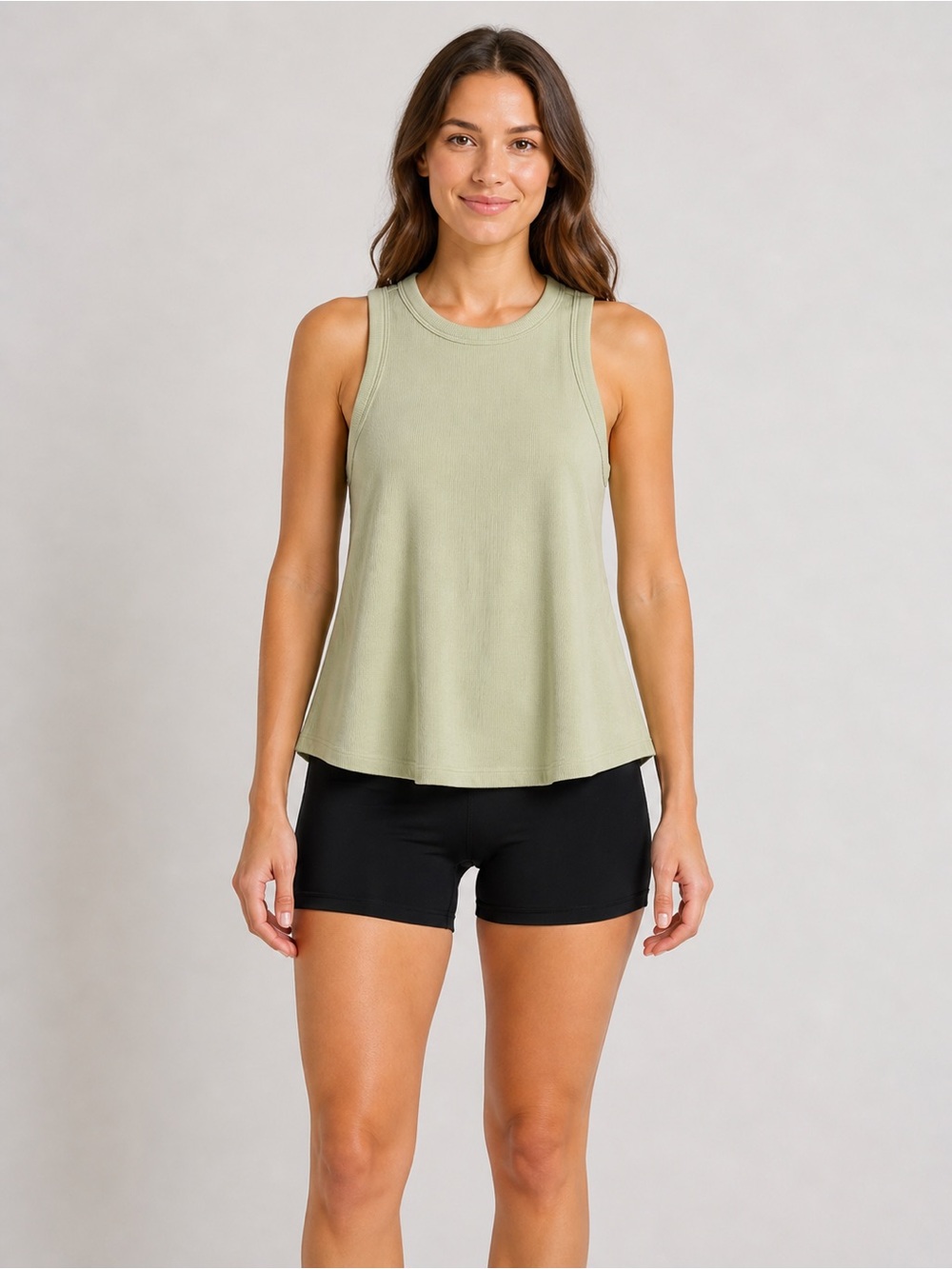 lululemon athletica Relaxed Tank Top in Sage Green